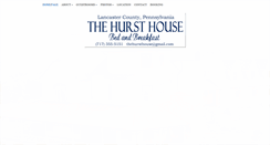 Desktop Screenshot of hursthousebandb.com