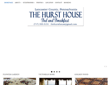 Tablet Screenshot of hursthousebandb.com